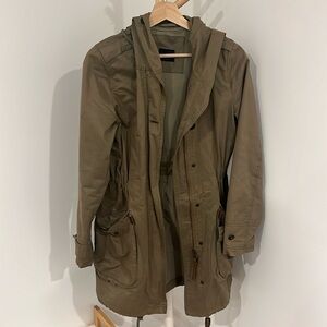 Zara hooded fall jacket